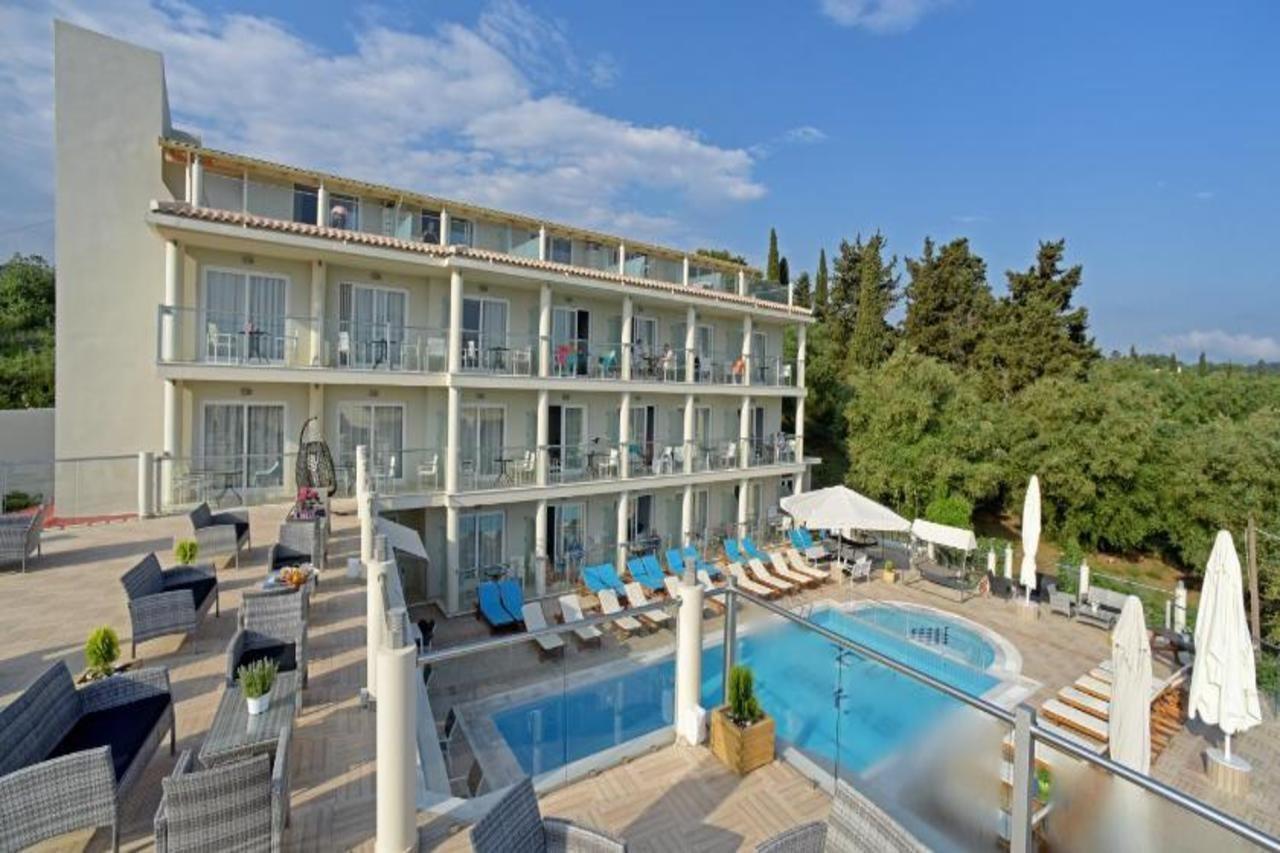 Palapart Gikas Suites And Studios Gouvia Bagian luar foto