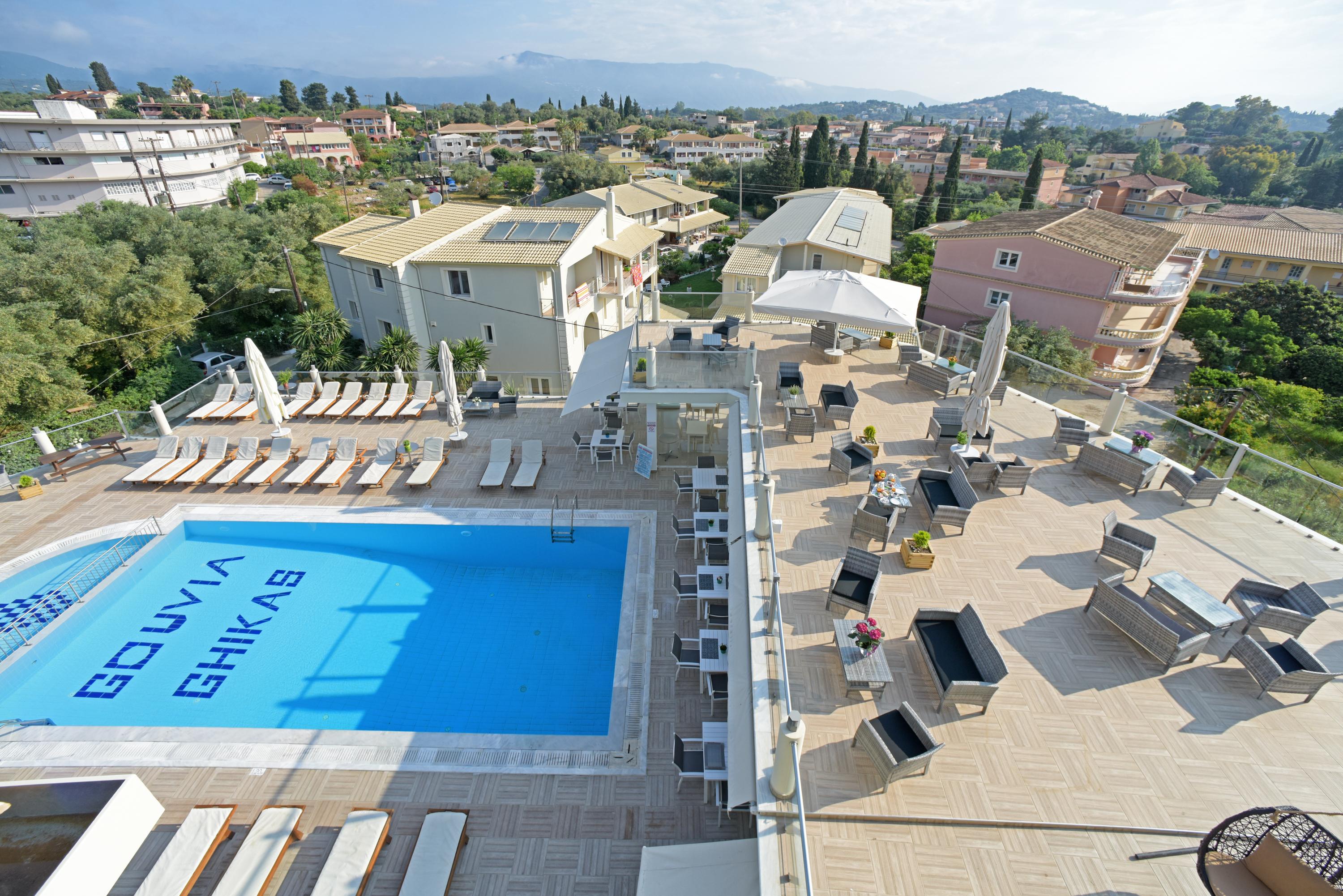 Palapart Gikas Suites And Studios Gouvia Bagian luar foto