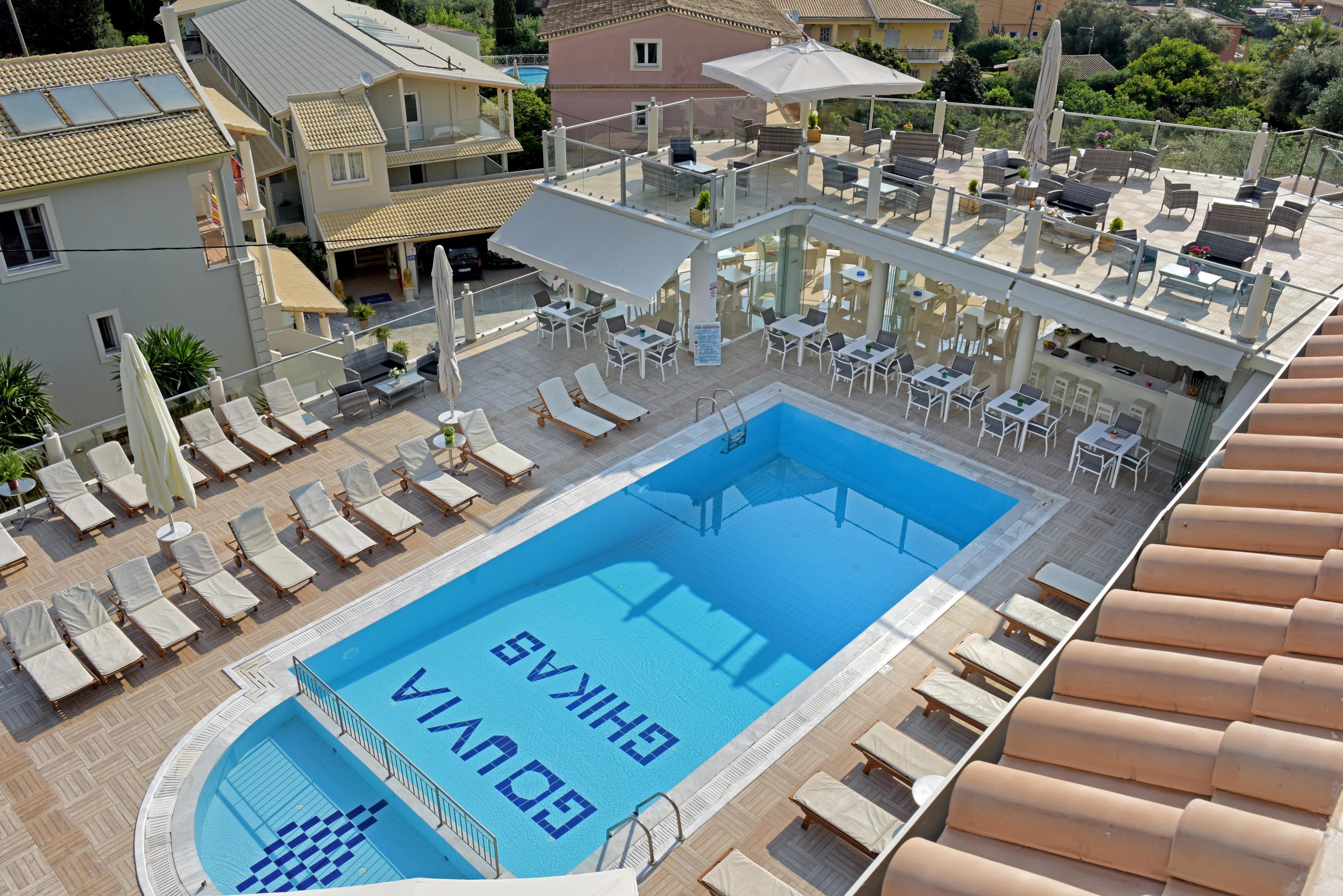 Palapart Gikas Suites And Studios Gouvia Bagian luar foto