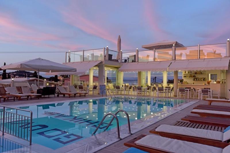 Palapart Gikas Suites And Studios Gouvia Bagian luar foto